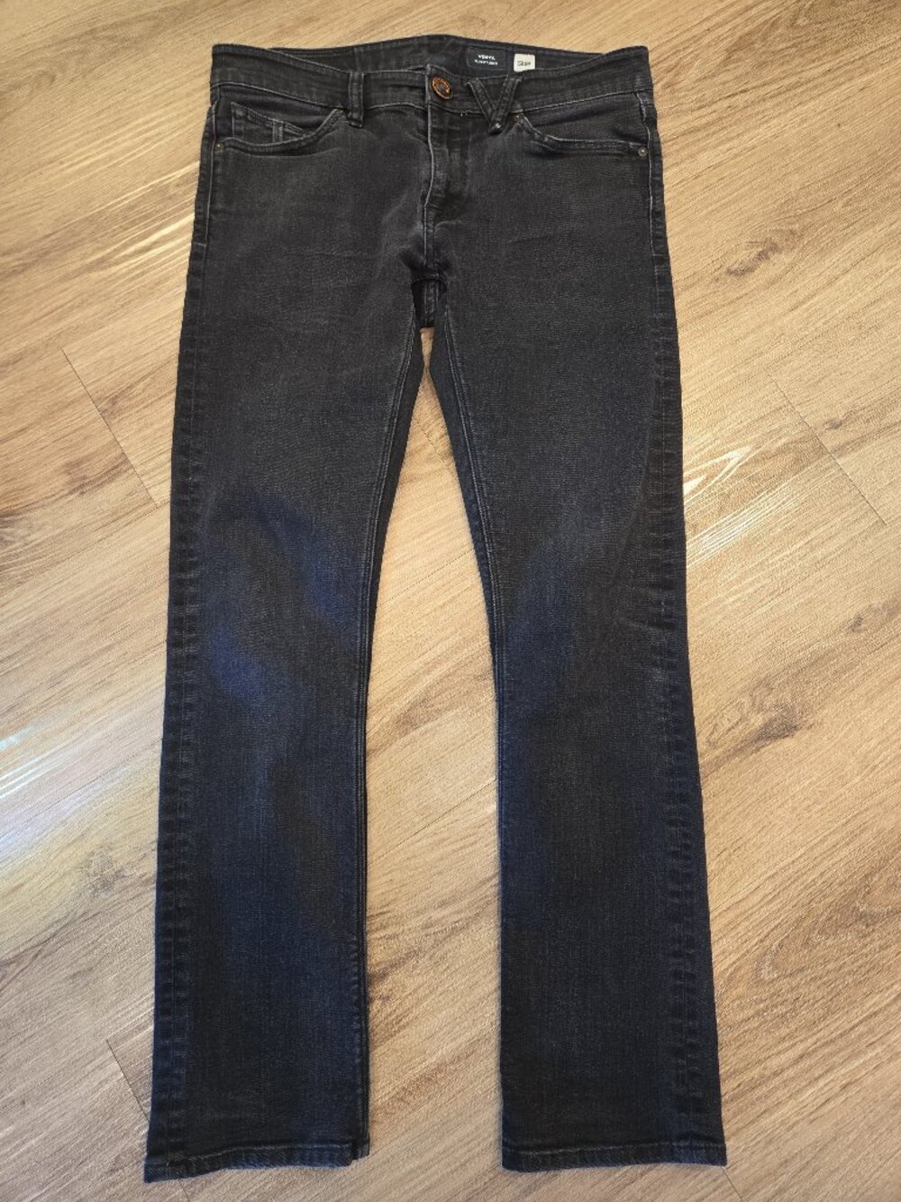 Volcom Men's Vorta Slim Straight Jeans 32x30
